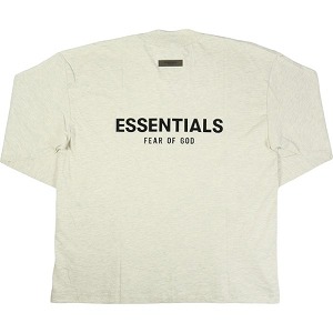 【FEAR OF GOD】For All PeopleリラックスロングスリーブTシャツ FOG ESSENTIALS tシャツ ESSENTIALS/エッセンシャルズ BACK LOGO