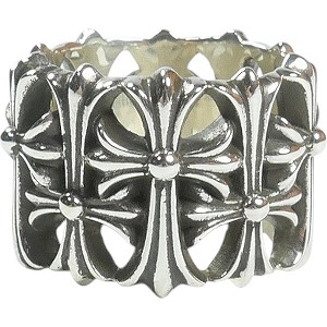 CHROME HEARTS クロム・ハーツ CEMETERY RING SILVER セメタリーリング 銀 Size 【27】 【新古品・未当て嵌める品】 20821443