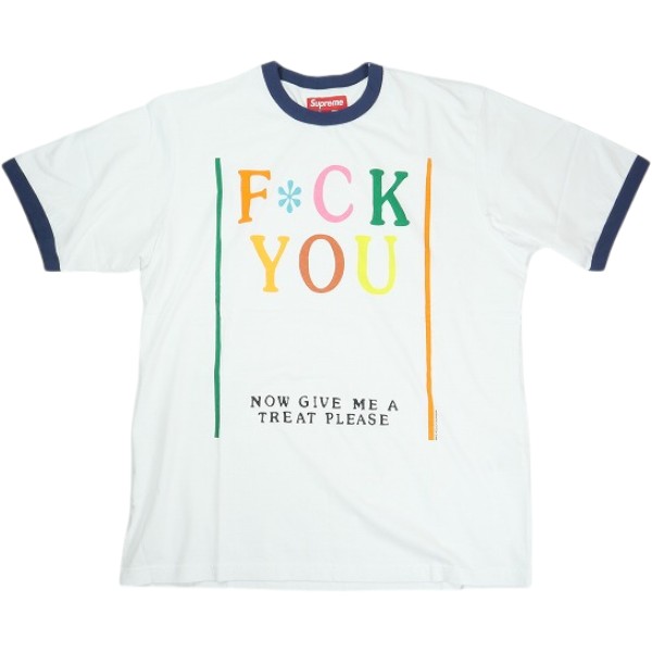 SUPREME シュプリーム 26SS Mike Kelley Ringer Tee White プルオーバー 白 Size 【M】 【新古品・未当て嵌める品】 30006764