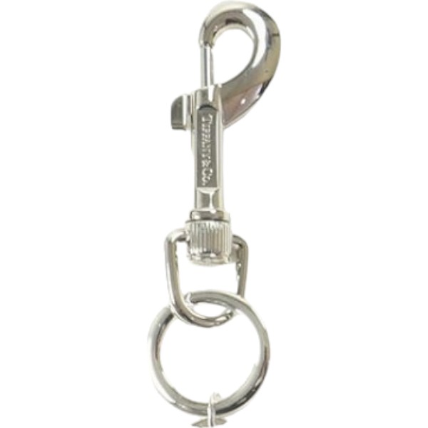 SUPREME シュプリーム ×Tiffany \u0026 Co ティファニー 21AW Return To Tiffany Oval Tag Keyring キーホルダー 銀 Size 【無償性】 【新古品・未当て嵌める品】 30007091