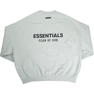 Fear of God フィアーオブゴッド ESSENTIALS Fleece Crewneck HEATHER GRAY クルーネックスウェット 灰 Size 【L】 【新古品・未当て嵌める品】 20818443