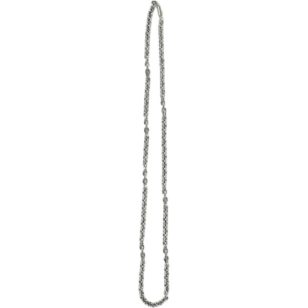 CHROME HEARTS クロム・ハーツ PAPER CHAIN NECKLACE I24-SLV ネックレス 銀 Size 【フリー】 【新古品・未使用品】 30007459｜ブランド古着の買取販売STAY246