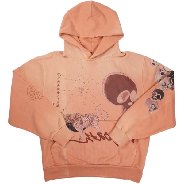 Travis Scott トラヴィス・スコット ×TAKASHI MURAKAMI THE PATH HOODIE 03 パーカー さくら色 Size 【L】 【新古品・未当て嵌める品】 30009780