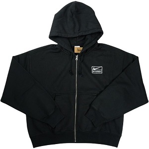 新品　NIKE✖︎STUSSY フルジップパーカーMサイズ ナイキ X ステューシー】Nike x Stussy Full Zip Hoodie Black (STUSSY