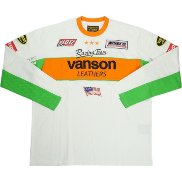 SUPREME シュプリーム &times;Vanson Leathers 26SS L/S Top White ロンT 白 Size 【XL】 【新古品・未使用品】 30007532｜ブランド古着の買取販売STAY246