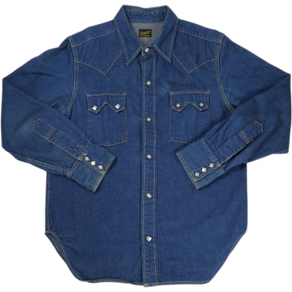 TENDERLOIN テンダーロイン T-WESTERN SHT 長袖シャツ インディゴ Size 【S】 【中古品-良い】 30007569｜ブランド古着の買取販売STAY246