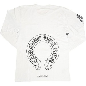 Chrome hearts クロムハーツ 33ホースシューロングTシャツ 正規品】 Chrome Hearts ホースシュー Tシャツ クロムハーツ CHROME