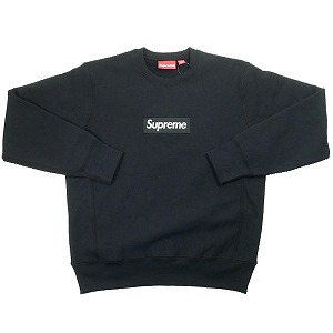 SUPREME シュプリーム 18AW Box Logo Crewneck Black ボックスロゴ
