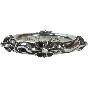 CHROME HEARTS クロム・ハーツ SBT BAND RING 輪っか 銀 Size 【16号】 【新古品・未当て嵌める品】 20824023