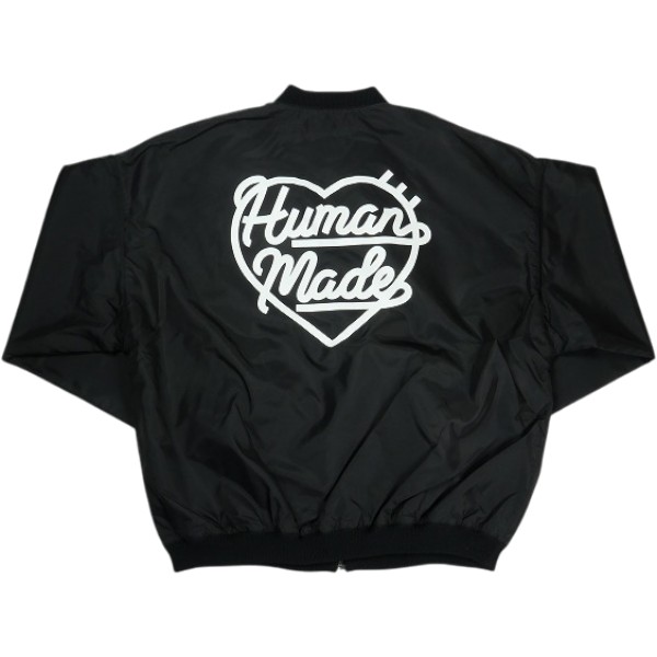 HUMAN MADE ヒューマン御手伝いさん 26SS NYLON BLOUSON HM31JK025 BLACK 上衣 黒 Size 【XL】 【新古品・未当て嵌める品】 20840954