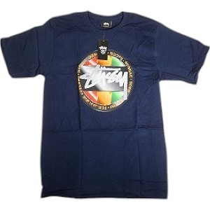 STUSSY ステューシー CHROME DOT TEE NAVY ティーシャツ 紺 Size 【S】 【新古品・未当てはめる品】 20812499