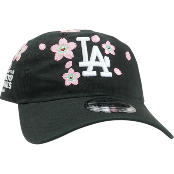 村上隆 ムラカミタカシ ×MLB World Tour Tokyo Series 2025 New Era 9Twenty Dodgers Strapback Hat 鳥打ち帽 黒 Size 【無償性】 【新古品・未当てはめる品】 30010173