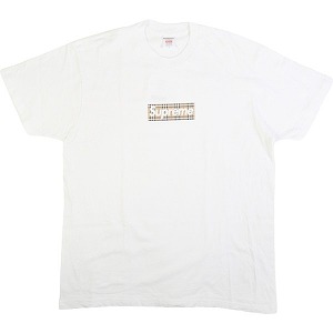 楽天市場】SUPREME シュプリーム ×Burberry 22SS Box Logo Tee White