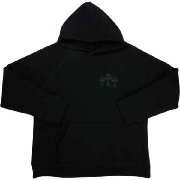 CHROME HEARTS クロム・ハーツ ULTRA HEAVY FLEECE 7-11 PULL OVER HOODIE BLACK パーカー 黒 Size 【L】 【中古品-人並み外れたに好いたらしい】 20838172