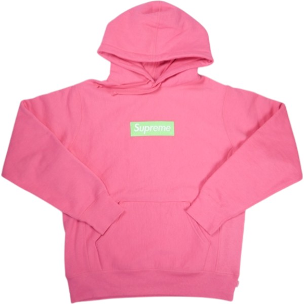 SUPREME シュプリーム 17AW Box Logo Hooded Sweatshirt Magenta ボックスロゴパーカー ピンク Size 【M】 【中古品-良い】 20838176｜ブランド古着の買取販売STAY246 41,828円