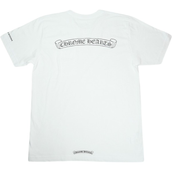 CHROME HEARTS クロム・ハーツ SCROLL SS T-SHIRT WHITE/BLACK Tシャツ 白 Size 【XXL】 【新古品・未使用品】 30008804｜ブランド古着の買取販売STAY246