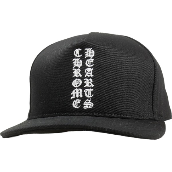CHROME HEARTS クロム・ハーツ VRTCL BSBL DENIM CAP BLACK ベースボールキャップ 黒 Size 【フリー】 【新古品・未使用品】 30008832｜ブランド古着の買取販売STAY246