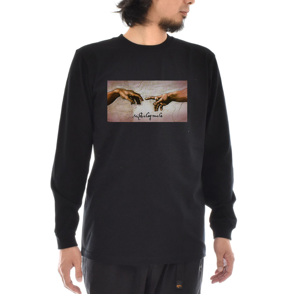 楽天市場】【長袖 アートTシャツ】ミケランジェロ・ブオナローティ T