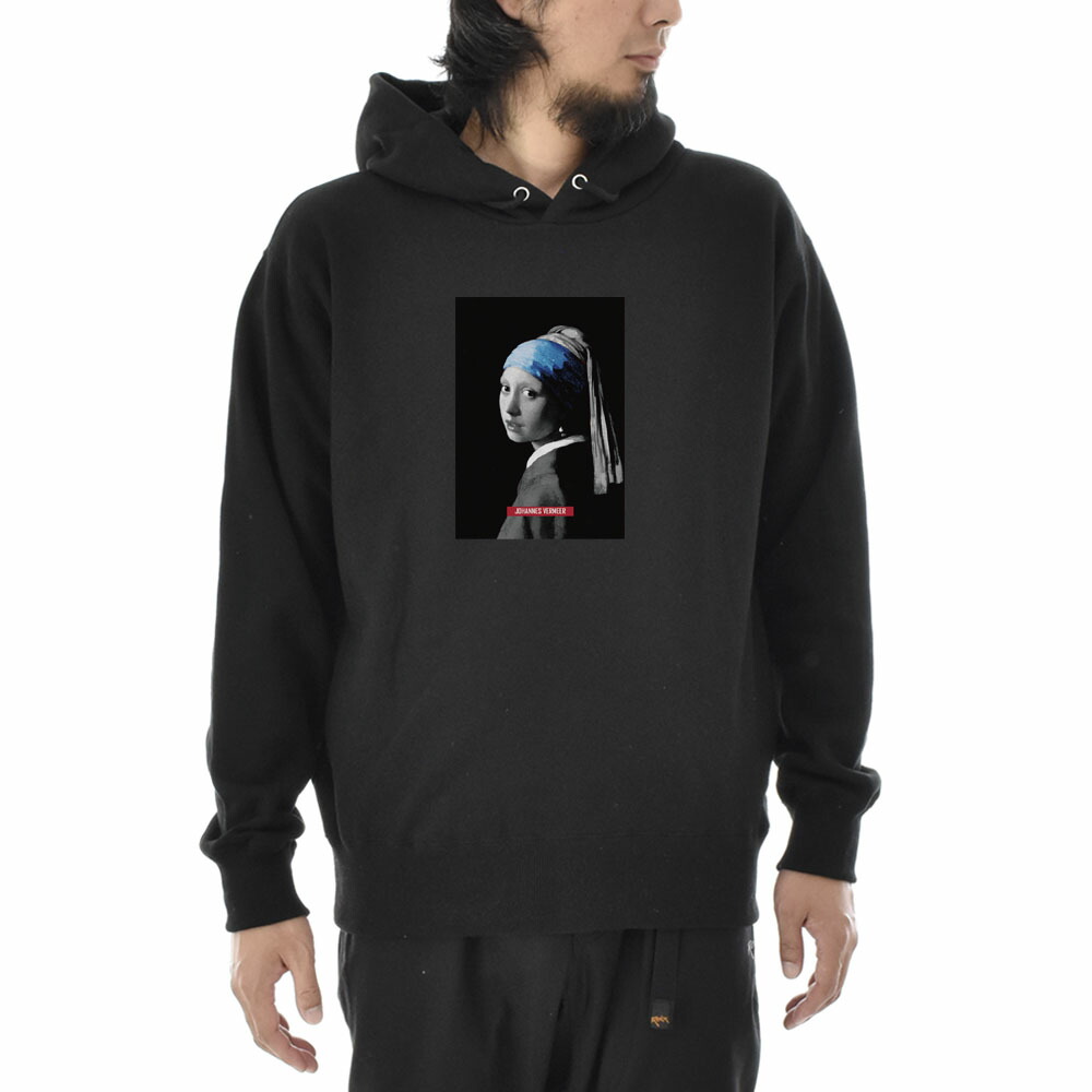 094【人気Lサイズ】エフアールツー☆フェルメール真珠の耳飾りブラックパーカー 2025年最新】fr2 フェルメールの人気アイテム - メルカリ