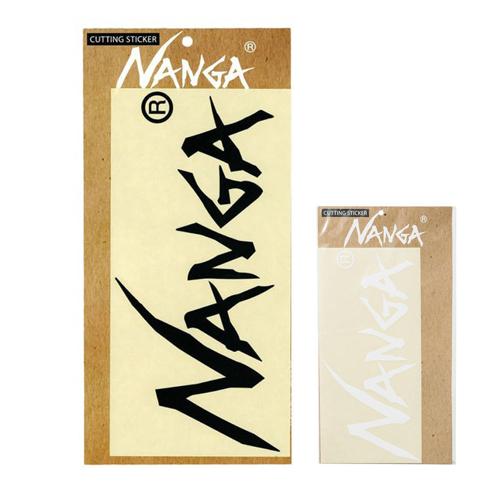【楽天市場】ナンガ NANGA ナンガ カッティングステッカー ラージ Lサイズ NANGA CUTTING STICKER LARGE