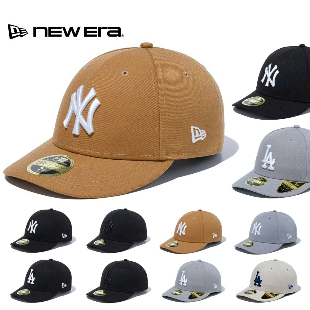 【今だけ最大13%OFFセール】ニューエラ キャップ newera エムエルビー ロープロファイル フィフティナインフィフティ MLB Low Profile 59FIFTY LP 59FIFTY ニューヨークヤンキース ロサンゼルス ドジャース【メンズ レディース 5950 CAP LA NY 帽子 メジャーリーグ】