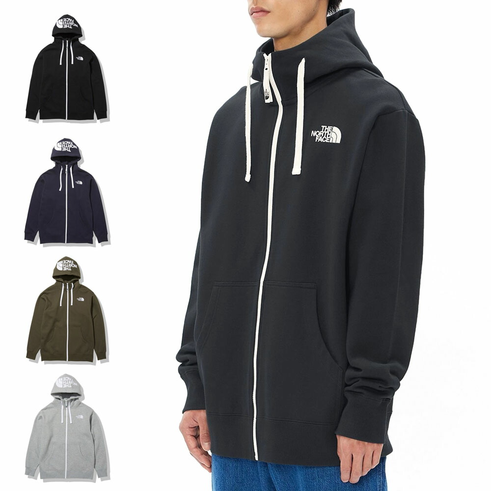 楽天市場 組合せ自由2点以上でお得なクーポン 3 Offセール ザ ノースフェイス The North Face パーカー リアビューフルジップフーディー 裏起毛 長袖 ロゴ 速乾 フーディ メンズ レディース アウトドア ブラック 黒 Nt サステナブル素材 リサイクル素材