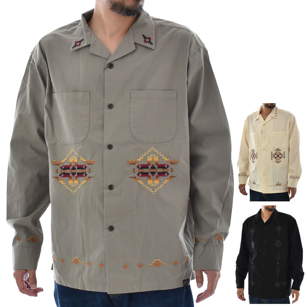 楽天市場】ペンドルトン PENDLETON 長袖シャツ エンブロイダリー