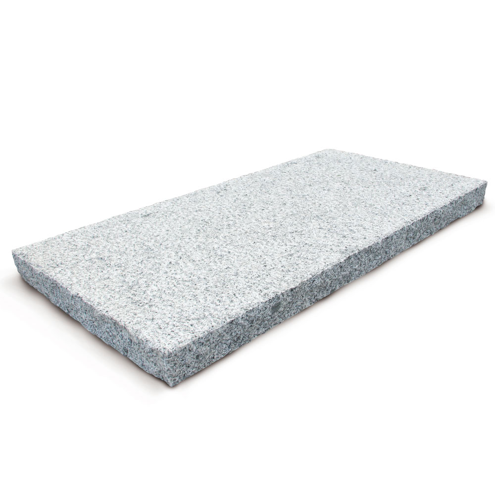 楽天市場】踏み石に 600×300角 50mm厚 1枚 敷石 平板 庭 白