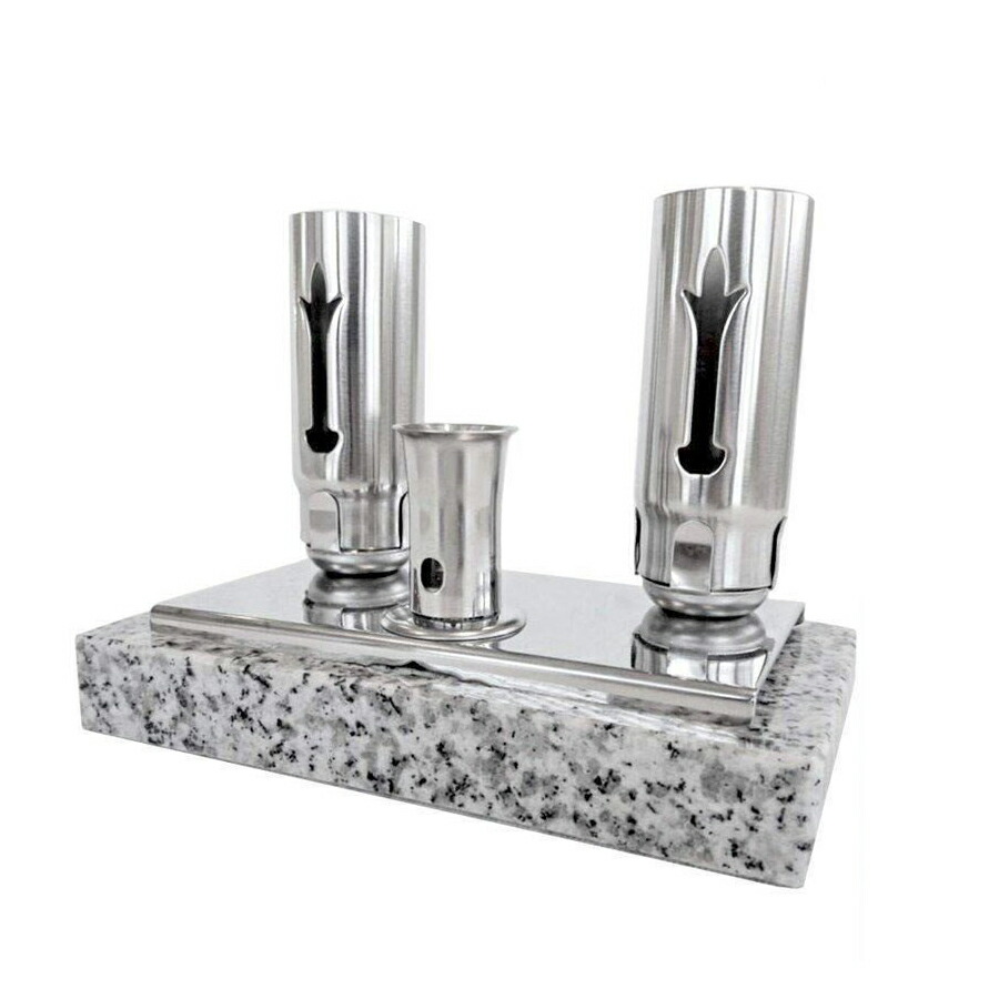 楽天市場】お墓用 線香立て ろうそく立NO.1 墓線香立て お墓 墓前用