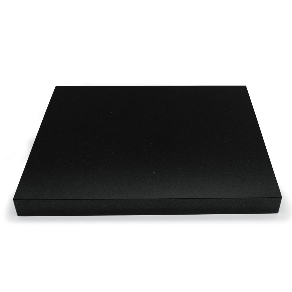 ＼10％OFFクーポンあり／ 黒御影石 お飾り台 30×25cm 飾り台 展示台 花台 ディスプレイ台 和風 和室 床の間 玄関 フィギュア台
