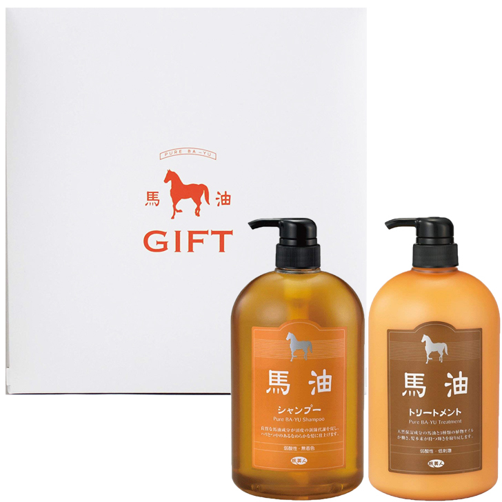 馬油シャンプー＆トリートメント　アズマ商事　2000ml 大容量 馬油シャンプー アズマ商事 馬油お買得セット 馬油