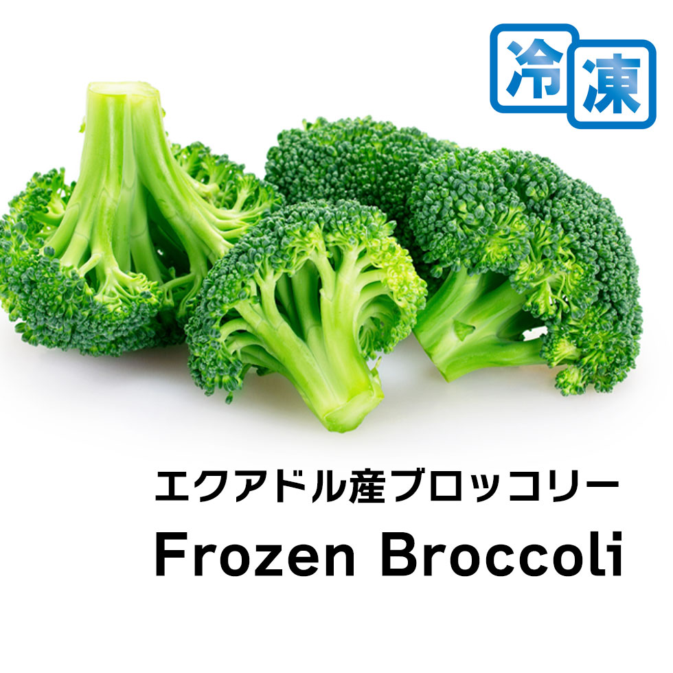 ブロッコリー【ヘルシーで高たんぱく】お徳用1kg(500g×2)エクアドル産冷凍野菜サラダチキンとの相性抜群