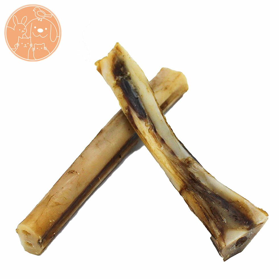 鹿骨半割れ 約100ｇカラン カルシウム 国産 無着色 グレインフリー 無添加