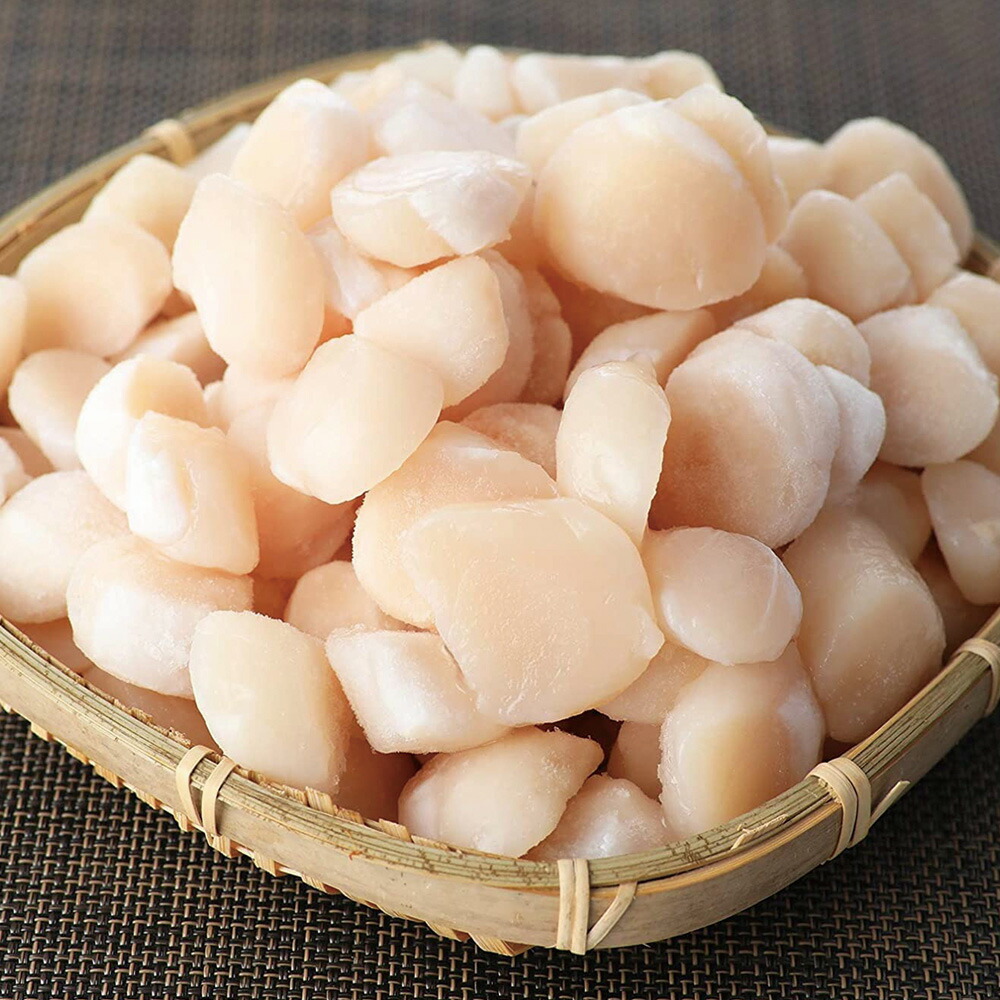 北海道産 お得な訳アリ 生帆立貝柱 1kg 大きさ不揃い【使いやすい急速個別冷凍】生帆立 ほたて貝柱 帆立 貝柱 生ほたて 訳あり 不揃い  帆立 貝柱 刺身 冷凍帆立 濃厚な甘みが特徴 手巻き寿司の具 炊き込みご飯の具 業務用 お徳用 冷凍 送料無料 ※北海道・沖縄 ...