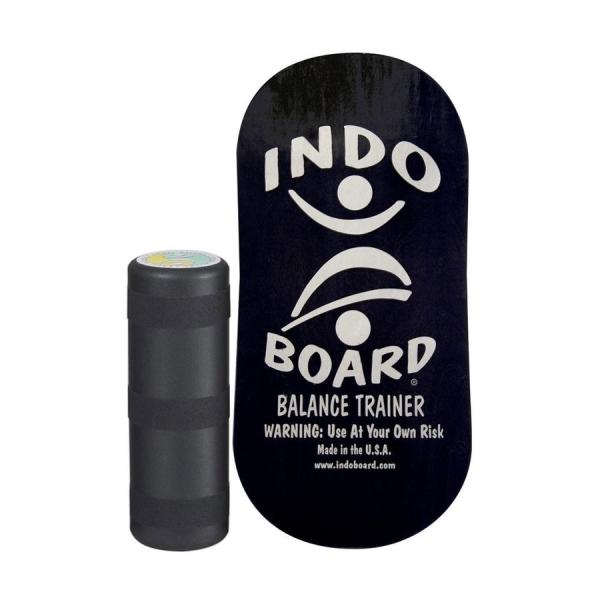 INDO BOARD インドボード ロッカーセット ブラック サーフィン マリンスポーツ 練習 トレーニング スポーツ 体幹トレーニング INDOROCKER DECK