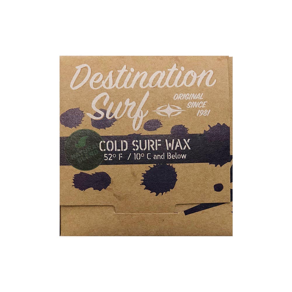 DESTINATION 最終目標 BOX（ｺｰﾙﾄﾞ） 50BAR SURF WAX NATURAL BLEND（サーフワックスナチュラルブレンド） 波乗り