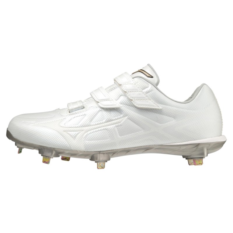 MIZUNO ミズノ 【グローバルエリート】ライトレボエリート ワイドBLT CK ホワイト×ホワイト 野球 シューズ スパイク|ステディーサーフ店