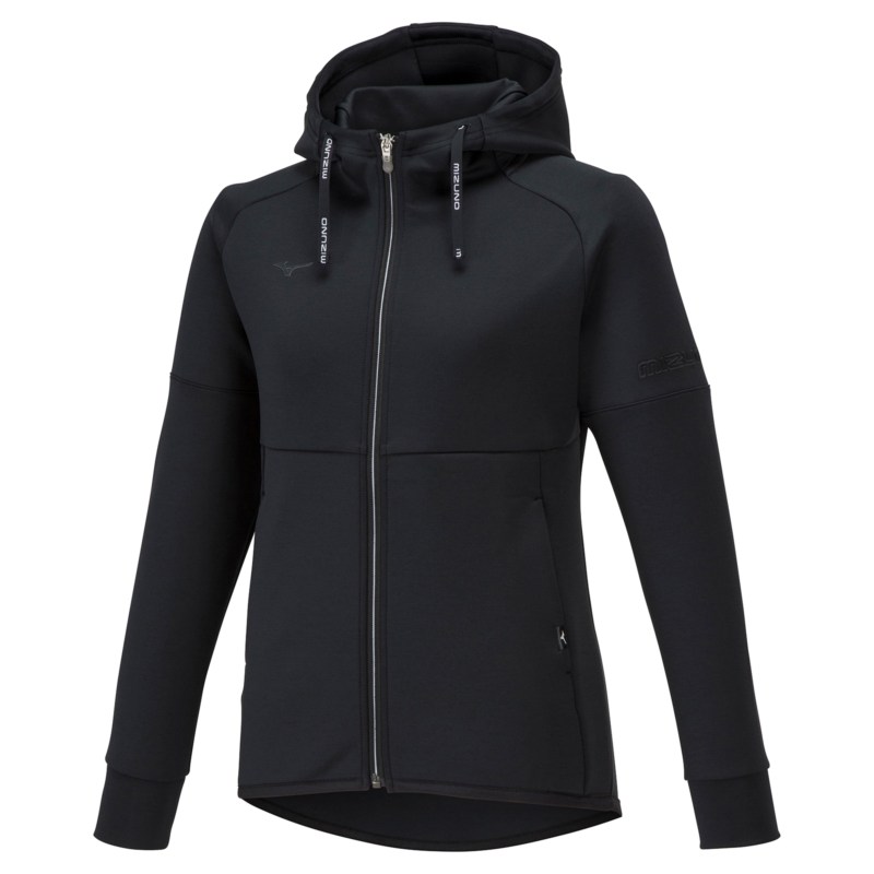 MIZUNO ミズノ ストレッチスウェットフーディ ブラック トレーニングウエア｜ステディーサーフ店 8,029円