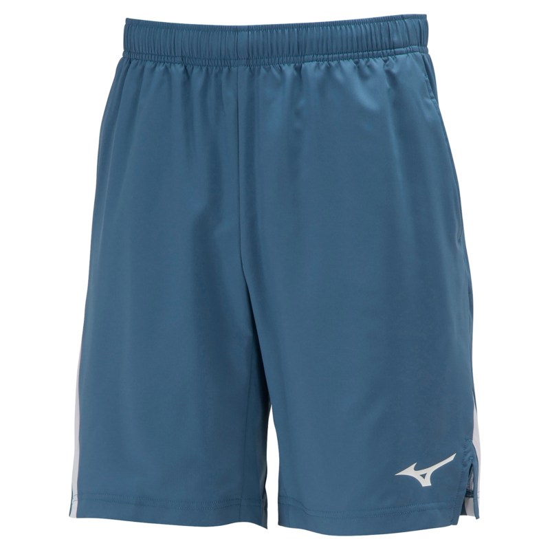 MIZUNO ミズノ ムーブクロスゲームパンツ(ラケットスポーツ) ブルーネイビー×ホワイト×ホワイト テニス ウエア画像