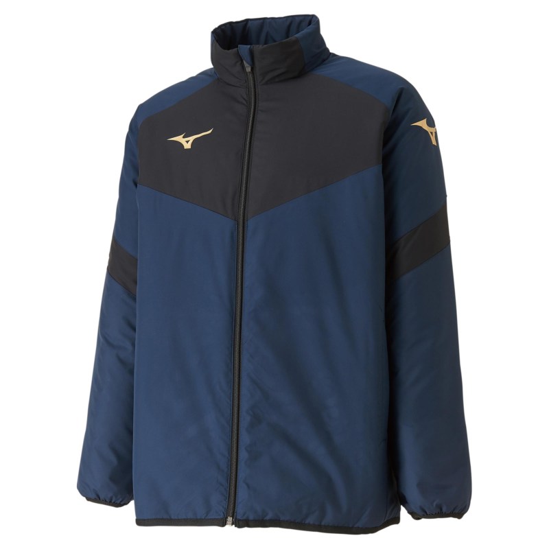 MIZUNO ミズノ ウォーマーシャツ ドレスネイビー 蹴球 蹴球 御召しもの