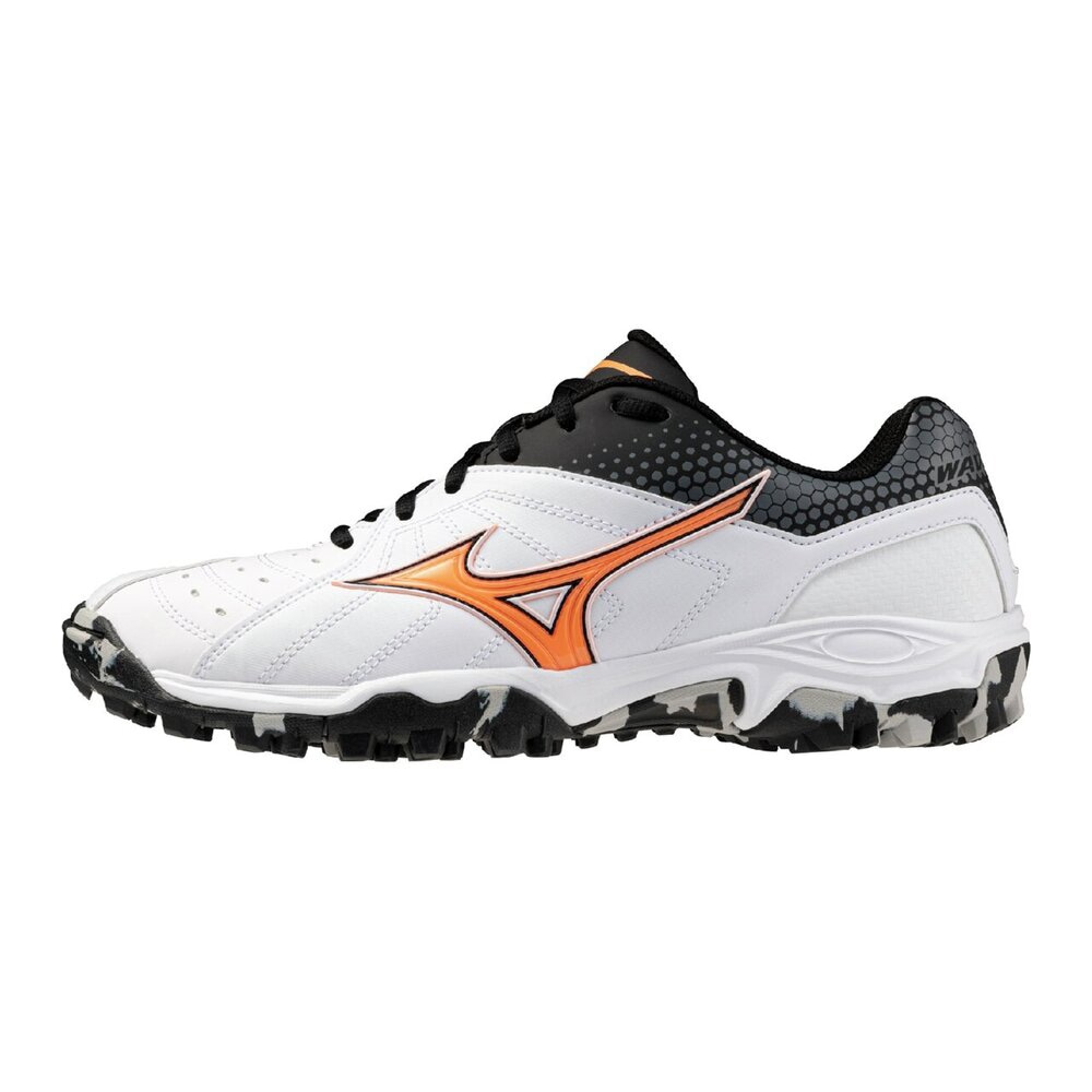 MIZUNO ミズノ ウエーブガイア3 ホワイト&times;オレンジ ハンドボール靴 くつ WAVE GAIA3｜ステディーサーフ店 8,712円