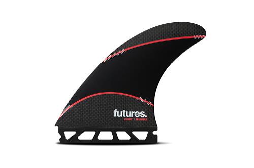 FUTURES フューチャーフィン TRI FIN TECH FLEX 3.0 JORDY LARGE BLK/RED フィン サーフィン｜ステディーサーフ店
