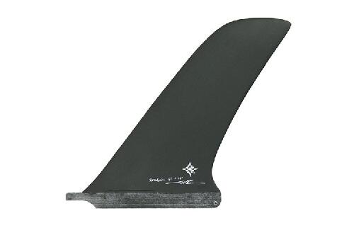 TRUE AMES トゥルーアムス FIN SINGLE FIN Wayne Rich Harmonic 67 9.75 SMOKE フィン サーフィン|ステディーサーフ店