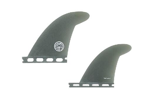 TRUE AMES トゥルーアムス FIN QUAD FIN John Simon Quad TypeII SMOKE フィン サーフィン|ステディーサーフ店