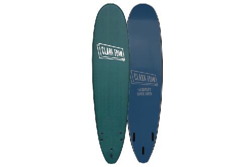 CLARK FOAM 売り子質問用紙 SOFT BOARD SOFT BOARD 8 0 DARK GREEN ゲーム盤入れもの 波乗り