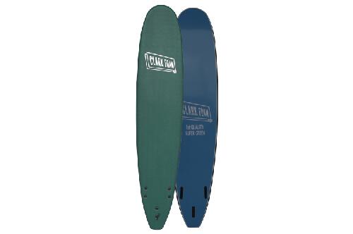 CLARK FOAM 売り子質問用紙 SOFT BOARD SOFT BOARD 9 0 DARK GREEN ゲーム盤入れもの 波乗り