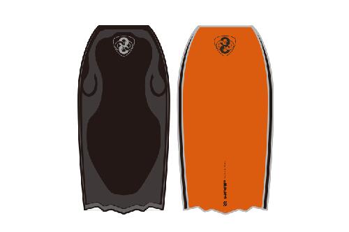 SCIENCE 物静かさ BODY BOARD SCIENCE WARP 41.5 BLACK 上半身ゲーム盤
