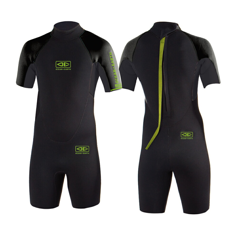 O&E WETSUITS YOUTH SPRING SUIT 2/2mm キッズ OCEAN&EARTH ウェットスーツ サーフィン|ステディーサーフ店