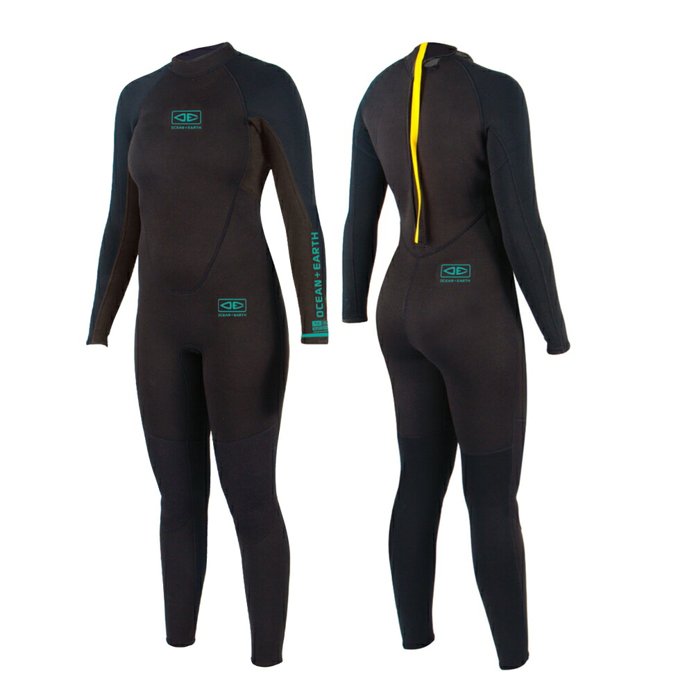 O&E WETSUITS LADIES STEAMER 5/4mm レディース OCEAN&EARTH ウェットスーツ サーフィン|ステディーサーフ店
