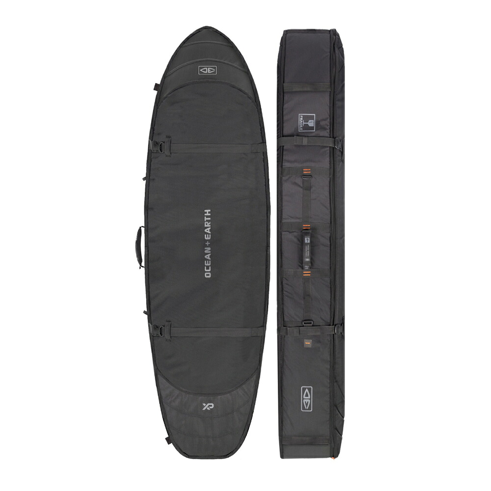 O\u0026E HYPA FISH/SHORT TRAVEL COVER 6.8フィート 4 BOARDS OCEAN\u0026EARTH ボードケースハードケース 波乗り